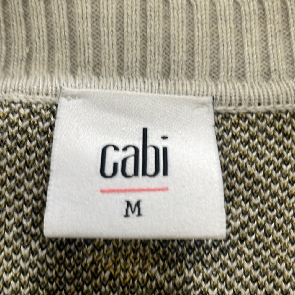 Cabi Kiki Cardigan Leopard Animal Print Sweater - Picture 3 of 3